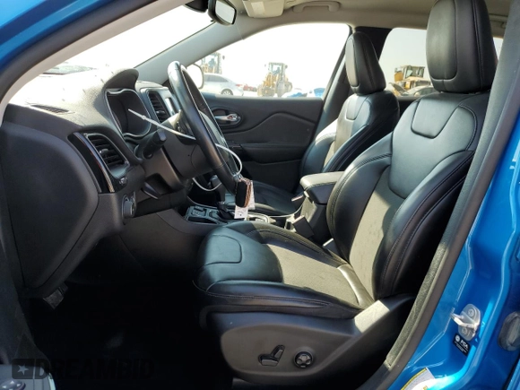 2021 Jeep Cherokee Latitude Plus with VIN 1C4PJLLB0MD112242, listed as a Copart auction lot 75290864 with 48,320 mi miles and Clean title. Bid and sale history available at DreamBid. Image 7.