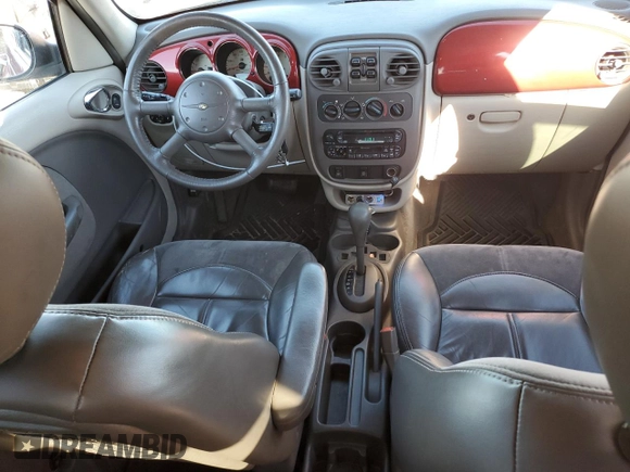 2001 Chrysler PT Cruiser with VIN 3C8FY4BB01T592155, listed as a Copart auction lot 80215924 with 129,971 mi miles and Clean Title. Bid and sale history available at DreamBid. Image 8.