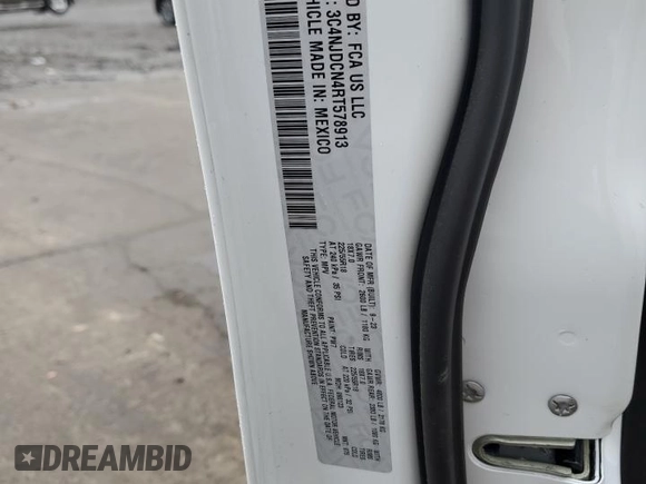 2024 Jeep Compass Limited с VIN 3C4NJDCN4RT578913, выставлен на аукционе Copart как лот 55625155 с пробегом 18 880 миль миль и Списание • Salvage title. История ставок и продаж доступна на DreamBid. Изображение 14.