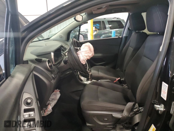 2016 Chevrolet Trax LT with VIN KL7CJPSB2GB653345, listed as a Copart auction lot 55918905 with 64,794 mi miles and Salvage Title. Bid and sale history available at DreamBid. Image 7.