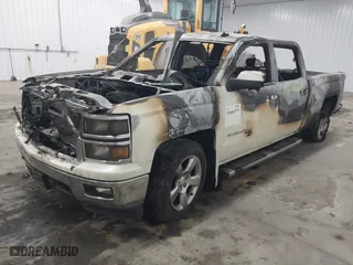 2014 Chevrolet Silverado 1500 LT with VIN 3GCUKREC4EG403078, listed as a IAAI auction lot 41684579 with 116,981 mi miles. Bid and sale history available at carsss.com. Image 2.
