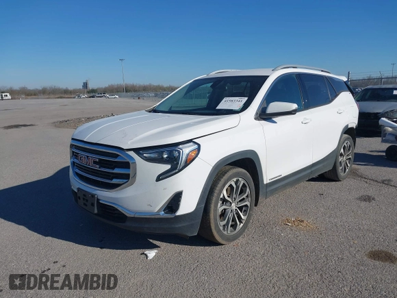 2020 GMC Terrain SLT with VIN 3GKALPEX3LL272645, listed as a IAAI auction lot 41583341 with 116,954 mi miles. Bid and sale history available at carsss.com. Image 17.