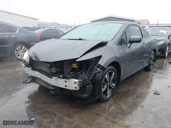 2014 Honda Civic Coupe EX with VIN 2HGFG3B89EH523211, listed as a IAAI auction lot 41452359 with 115,471 mi miles. Bid and sale history available at carsss.com. Image 20.