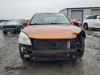 2009 Kia Rio LX with VIN KNADE243396530327, listed as a Copart auction lot 44631785 with 123,170 mi miles and Salvage Title. Bid and sale history available at carsss.com. Image 5.