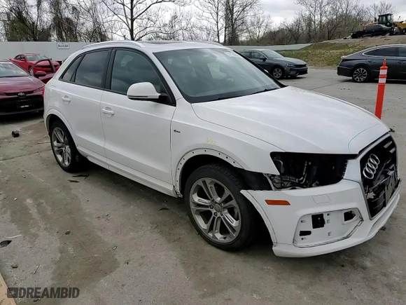 2018 Audi Q3 Premium with VIN WA1BCCFS8JR009188, listed as a Copart auction lot 51174845 with 55,446 mi miles and Salvage Title. Bid and sale history available at carsss.com. Image 12.