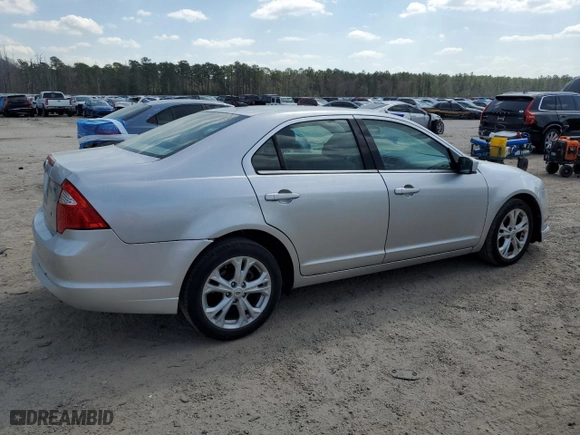 2012 Ford Fusion SE with VIN 3FAHP0HA8CR102457, listed as a Copart auction lot 48928945 with 122,241 mi miles and Salvage Title. Bid and sale history available at carsss.com. Image 3.