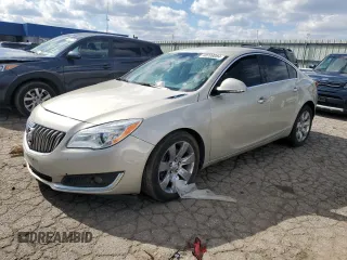 2014 Buick Regal Premium I with VIN 2G4GN5EX4E9323866, listed as a Copart auction lot 66294354 with 77,595 mi miles and Clean title. Bid and sale history available at DreamBid. Image 1.