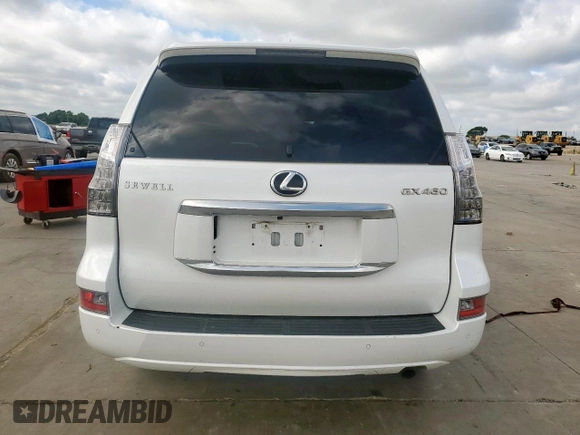 2020 Lexus GX 460 Premium with VIN JTJAM7BX7L5253414, listed as a Copart auction lot 62660085 with 42,232 mi miles and Salvage title. Bid and sale history available at DreamBid. Image 6.