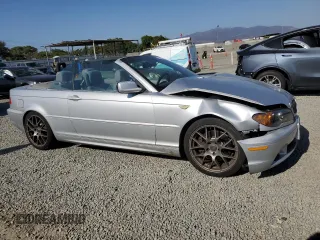 2004 BMW 3 Series 330Ci with VIN WBABW53444PL47375, listed as a Copart auction lot 62426555 with 162,212 mi miles and Salvage title. Bid and sale history available at DreamBid. Image 4.