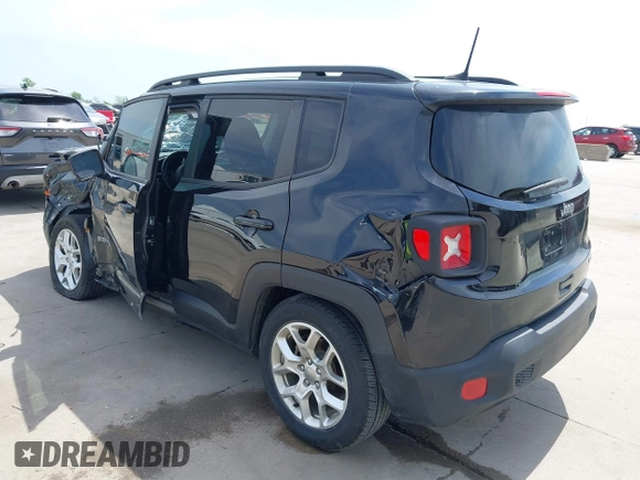 2018 Jeep Renegade Latitude with VIN ZACCJABB7JPG70686, listed as a IAAI auction lot 42023567 with 147,149 mi miles and . Bid and sale history available at DreamBid. Image 3.