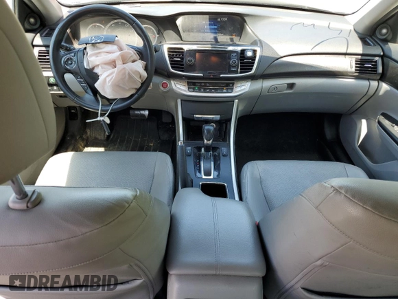 2015 Honda Accord EX-L with VIN 1HGCR2F80FA135480, listed as a Copart auction lot 57364185 with 183,265 mi miles and Salvage title. Bid and sale history available at DreamBid. Image 8.