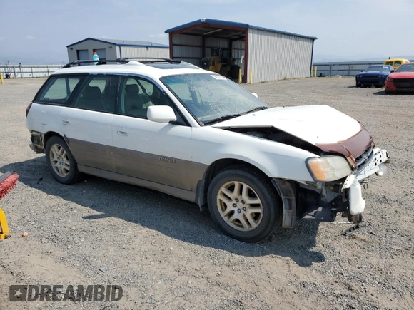 2001 Subaru Legacy Outback Limited z VIN 4S3BH686217626767, wystawiony jako Copart lot #66587064 z przebiegiem 176 473 mil mil oraz Czysty tytuł • Clean title. Historia ofert i sprzedaży dostępna na DreamBid. Obrazek 4.