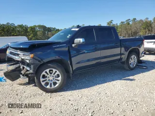 2023 Chevrolet Silverado 1500 LT with VIN 2GCPACED8P1135010, listed as a Copart auction lot 87895835 with 45,886 mi miles and Salvage Title. Bid and sale history available at DreamBid. Image 1.