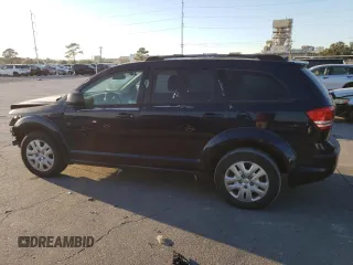 2018 Dodge Journey SE with VIN 3C4PDCAB2JT383027, listed as a Copart auction lot 83073874 with 70,386 mi miles and Salvage Title. Bid and sale history available at carsss.com. Image 2.