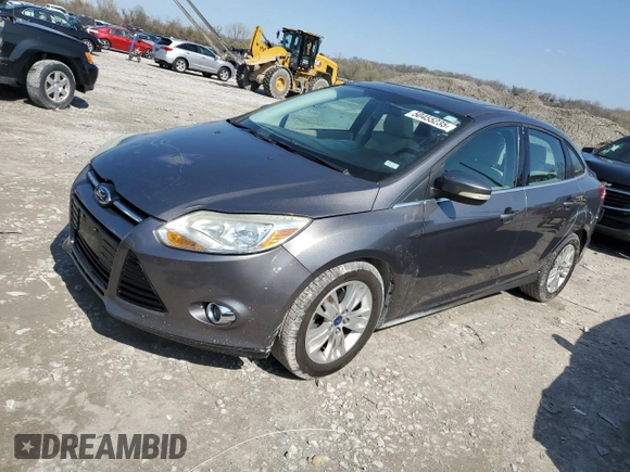 2012 Ford Focus SEL with VIN 1FAHP3H26CL420196, listed as a Copart auction lot 50455235 with 105,783 mi miles and Salvage Title. Bid and sale history available at carsss.com. Image 1.