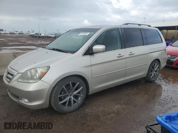 2007 Honda Odyssey Touring with VIN 5FNRL38837B047156, listed as a Copart auction lot 56165045 with 241,614 mi miles and Clean Title. Bid and sale history available at DreamBid. Image 1.