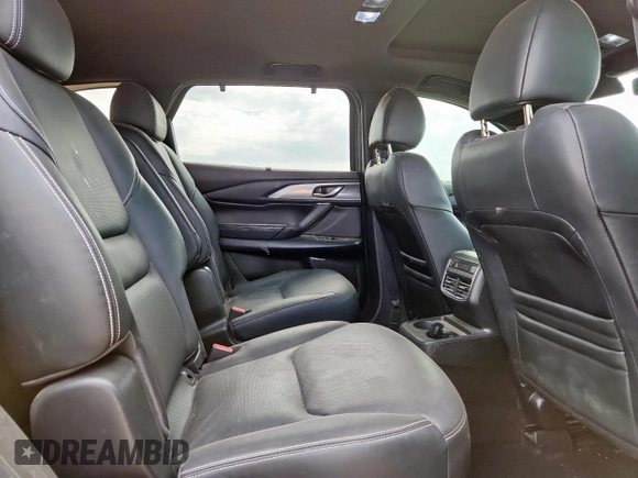 2023 Mazda CX-9 Carbon Edition with VIN JM3TCBDY1P0633964, listed as a Copart auction lot 60750015 with 34,657 mi miles and Salvage title. Bid and sale history available at DreamBid. Image 11.