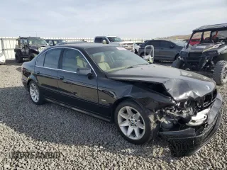 2002 BMW 5 Series 525i with VIN WBADT33462GF42495, listed as a Copart auction lot 48435855 with 132,876 mi miles and Salvage Title. Bid and sale history available at carsss.com. Image 4.