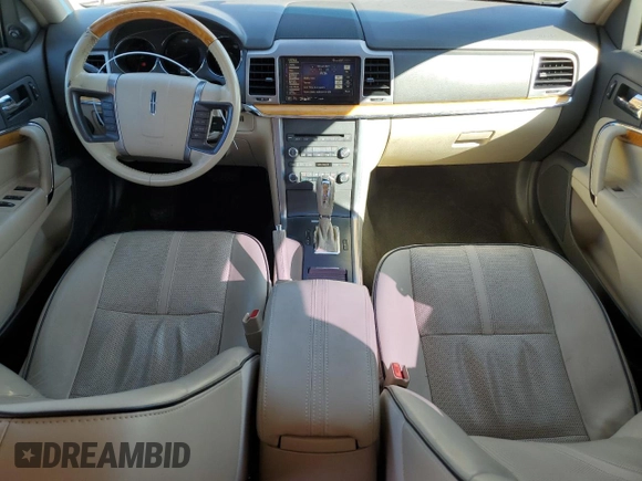 2012 Lincoln MKZ with VIN 3LNHL2JC7CR833941, listed as a Copart auction lot 89168565 with 120,354 mi miles and Salvage Title. Bid and sale history available at DreamBid. Image 8.