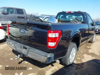 2021 Ford F-150 XL with VIN 1FTMF1CB4MKD64841, listed as a IAAI auction lot 41764428 with 21,628 mi miles and . Bid and sale history available at DreamBid. Image 4.
