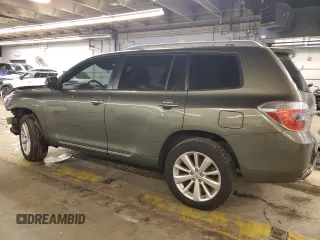 2010 Toyota Highlander Hybrid with VIN JTEBW3EHXA2039378, listed as a Copart auction lot 87693835 with 81,365 mi miles and Salvage Title. Bid and sale history available at carsss.com. Image 2.