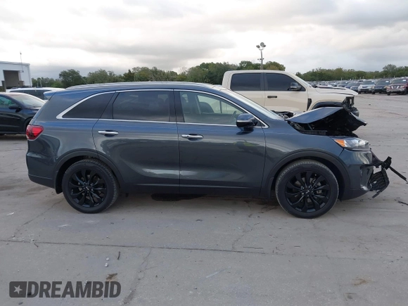 2020 Kia Sorento EX V6 with VIN 5XYPH4A52LG707253, listed as a IAAI auction lot 41201693 with 72,154 mi miles. Bid and sale history available at carsss.com. Image 13.