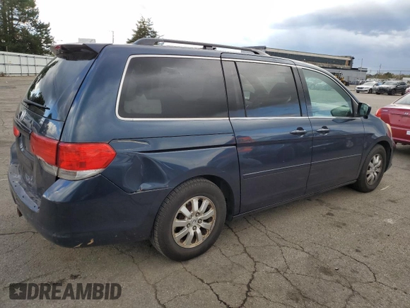 2010 Honda Odyssey EX with VIN 5FNRL3H48AB061672, listed as a Copart auction lot 75869344 with 188,255 mi miles and Salvage Title. Bid and sale history available at carsss.com. Image 3.