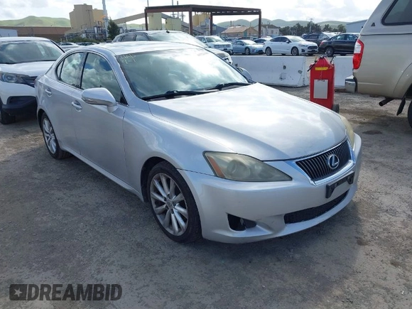 2009 Lexus IS 250 with VIN JTHBK262295092475, listed as a IAAI auction lot 41922188 with 151,014 mi miles and . Bid and sale history available at DreamBid. Image 1.