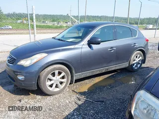 2010 Infiniti EX Journey with VIN JN1AJ0HR9AM756640, listed as a IAAI auction lot 42460696 with 96,145 mi miles and . Bid and sale history available at DreamBid. Image 2.