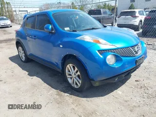 2012 Nissan Juke SL with VIN JN8AF5MV7CT120665, listed as a IAAI auction lot 42112288 with 179,492 mi miles. Bid and sale history available at carsss.com. Image 1.