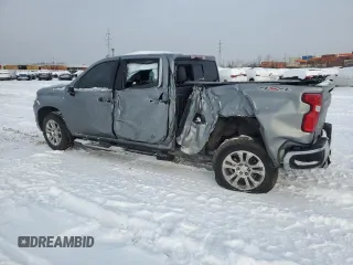 2024 Chevrolet Silverado 1500 LTZ with VIN 1GCUDGEL1RZ104894, listed as a Copart auction lot 41590095 with 33,551 mi miles and Salvage Title. Bid and sale history available at DreamBid. Image 2.