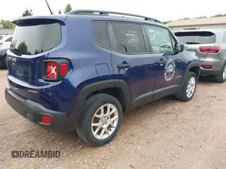 2019 Jeep Renegade Upland z VIN ZACNJBAB4KPJ77465, wystawiony jako IAAI lot #42572228 z przebiegiem 63 453 mil mil oraz . Historia ofert i sprzedaży dostępna na DreamBid. Obrazek 4.