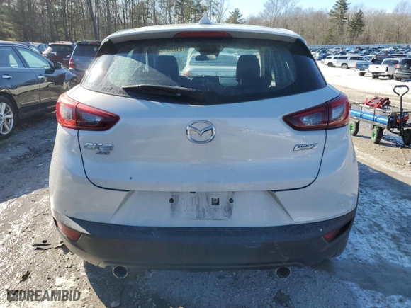 2016 Mazda CX-3 Grand Touring with VIN JM1DKBD79G0112692, listed as a Copart auction lot 89339235 with 164,861 mi miles and Salvage Title. Bid and sale history available at carsss.com. Image 6.