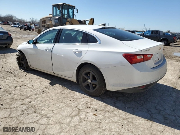 2016 Chevrolet Malibu LS with VIN 1G1ZB5ST0GF206540, listed as a Copart auction lot 46935465 with 162,966 mi miles and Salvage Title. Bid and sale history available at carsss.com. Image 2.