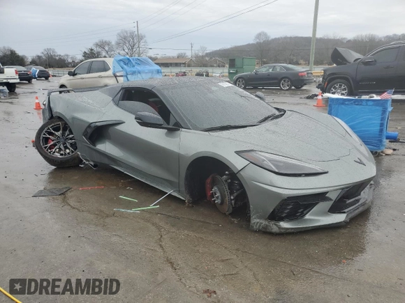 2024 Chevrolet Corvette 2LT z VIN 1G1YB3D40R5119204, wystawiony jako Copart lot #43156375 z przebiegiem 4 444 mil mil oraz Czysty tytuł • Clean title. Historia ofert i sprzedaży dostępna na DreamBid. Obrazek 4.