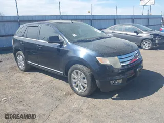 2008 Ford Edge Limited with VIN 2FMDK49C68BA05421, listed as a IAAI auction lot 41858556 with 186,510 mi miles. Bid and sale history available at carsss.com. Image 1.