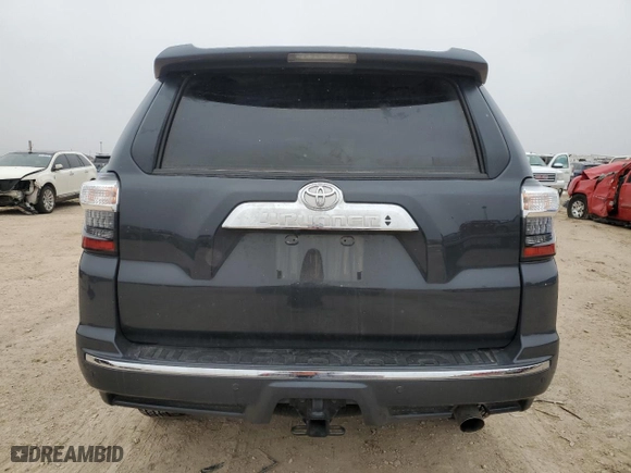 2024 Toyota 4Runner Limited with VIN JTEKU5JR2R6254676, listed as a Copart auction lot 89263505 with 6,857 mi miles and Salvage Title. Bid and sale history available at carsss.com. Image 6.
