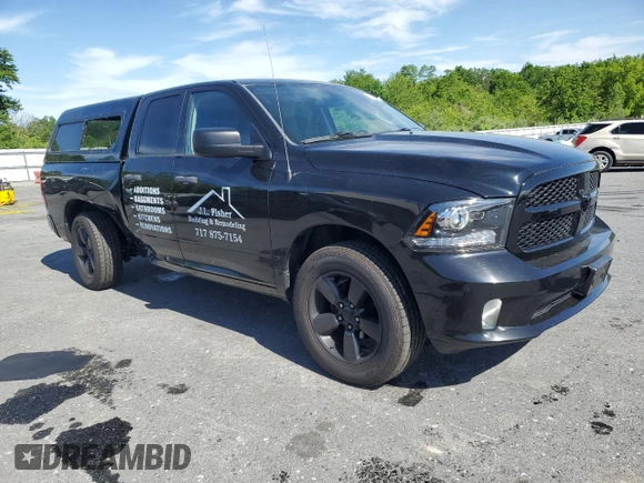 2014 Ram 1500 Express with VIN 1C6RR7FTXES388025, listed as a Copart auction lot 57968005 with 125,232 mi miles and Salvage title. Bid and sale history available at DreamBid. Image 4.