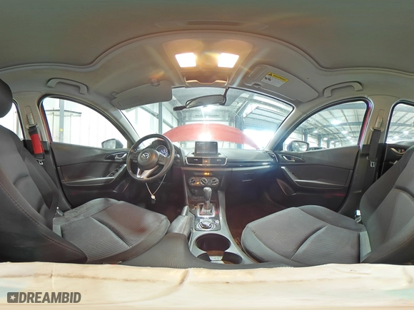 2016 Mazda Mazda3 i Touring with VIN JM1BM1V73G1334259, listed as a Copart auction lot 53622845 with 106,086 mi miles and Salvage Title. Bid and sale history available at carsss.com. Image 13.