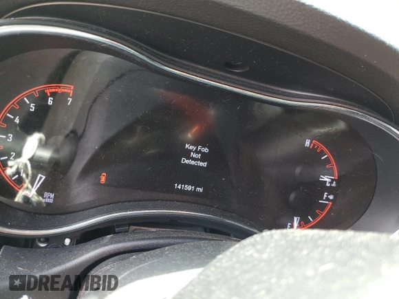 2017 Dodge Durango R/T with VIN 1C4SDJCTXHC606540, listed as a Copart auction lot 57125365 with 141,591 mi miles and Salvage title. Bid and sale history available at DreamBid. Image 9.