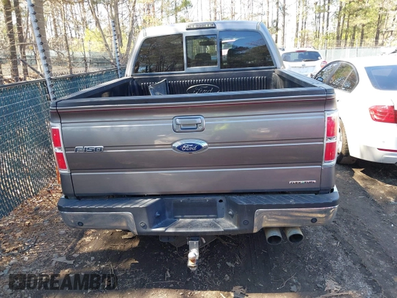 2014 Ford F-150 XL with VIN 1FTFW1EF9EKF61918, listed as a IAAI auction lot 41864650 with 217,839 mi miles. Bid and sale history available at carsss.com. Image 17.