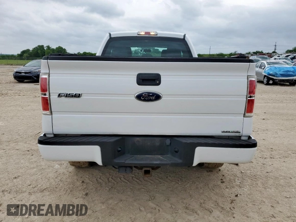2014 Ford F-150 XL with VIN 1FTFX1CF0EKF20982, listed as a Copart auction lot 54354955 with 137,093 mi miles and Salvage Title. Bid and sale history available at DreamBid. Image 6.