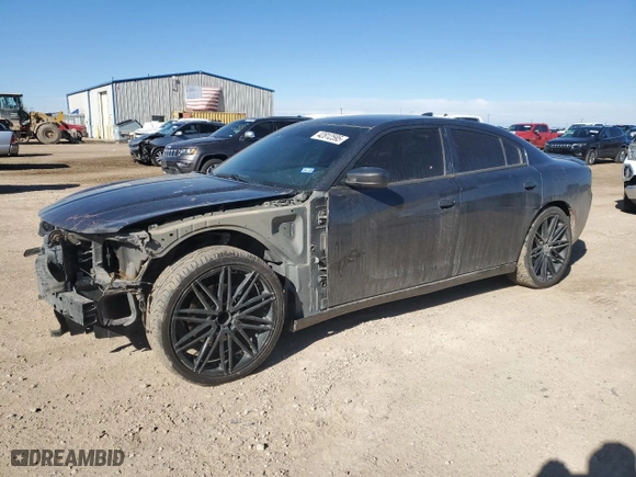 2018 Dodge Charger Daytona with VIN 2C3CDXCT5JH238184, listed as a Copart auction lot 42812595 with 96,353 mi miles and Salvage Title. Bid and sale history available at carsss.com. Image 1.