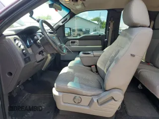 2010 Ford F-150 XL with VIN 1FTFX1EV2AKE13883, listed as a Copart auction lot 57222805 with 125,388 mi miles and Salvage title. Bid and sale history available at DreamBid. Image 7.