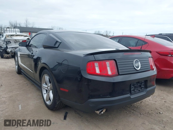 2010 Ford Mustang GT with VIN 1ZVBP8CHXA5134181, listed as a IAAI auction lot 42042405 with 58,611 mi miles. Bid and sale history available at carsss.com. Image 3.