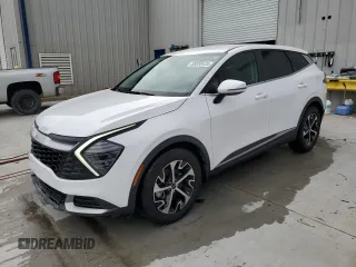 2024 Kia Sportage EX with VIN 5XYK33DF9RG148350, listed as a Copart auction lot 58558435 with 26,761 mi miles and Salvage title. Bid and sale history available at DreamBid. Image 1.
