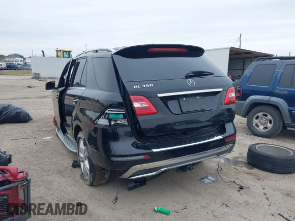 2015 Mercedes-Benz M 350 with VIN 4JGDA5JBXFA570341, listed as a IAAI auction lot 41598681 with 141,796 mi miles and . Bid and sale history available at DreamBid. Image 3.