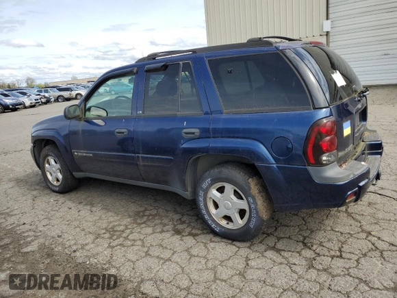 2002 Chevrolet TrailBlazer LTZ with VIN 1GNDT13S522363937, listed as a Copart auction lot 52463815 with 167,889 mi miles and Clean Title. Bid and sale history available at DreamBid. Image 2.