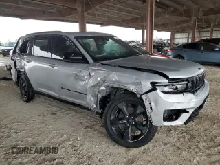 2024 Jeep Grand Cherokee Altitude X with VIN 1C4RJHAG0RC123789, listed as a Copart auction lot 44596615 with 3,125 mi miles and Salvage title. Bid and sale history available at DreamBid. Image 4.