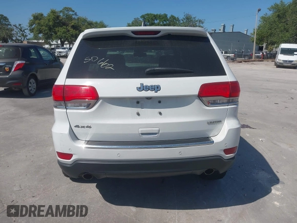 2014 Jeep Grand Cherokee Limited with VIN 1C4RJFBG7EC236572, listed as a IAAI auction lot 42134807 with 170,342 mi miles and . Bid and sale history available at DreamBid. Image 16.